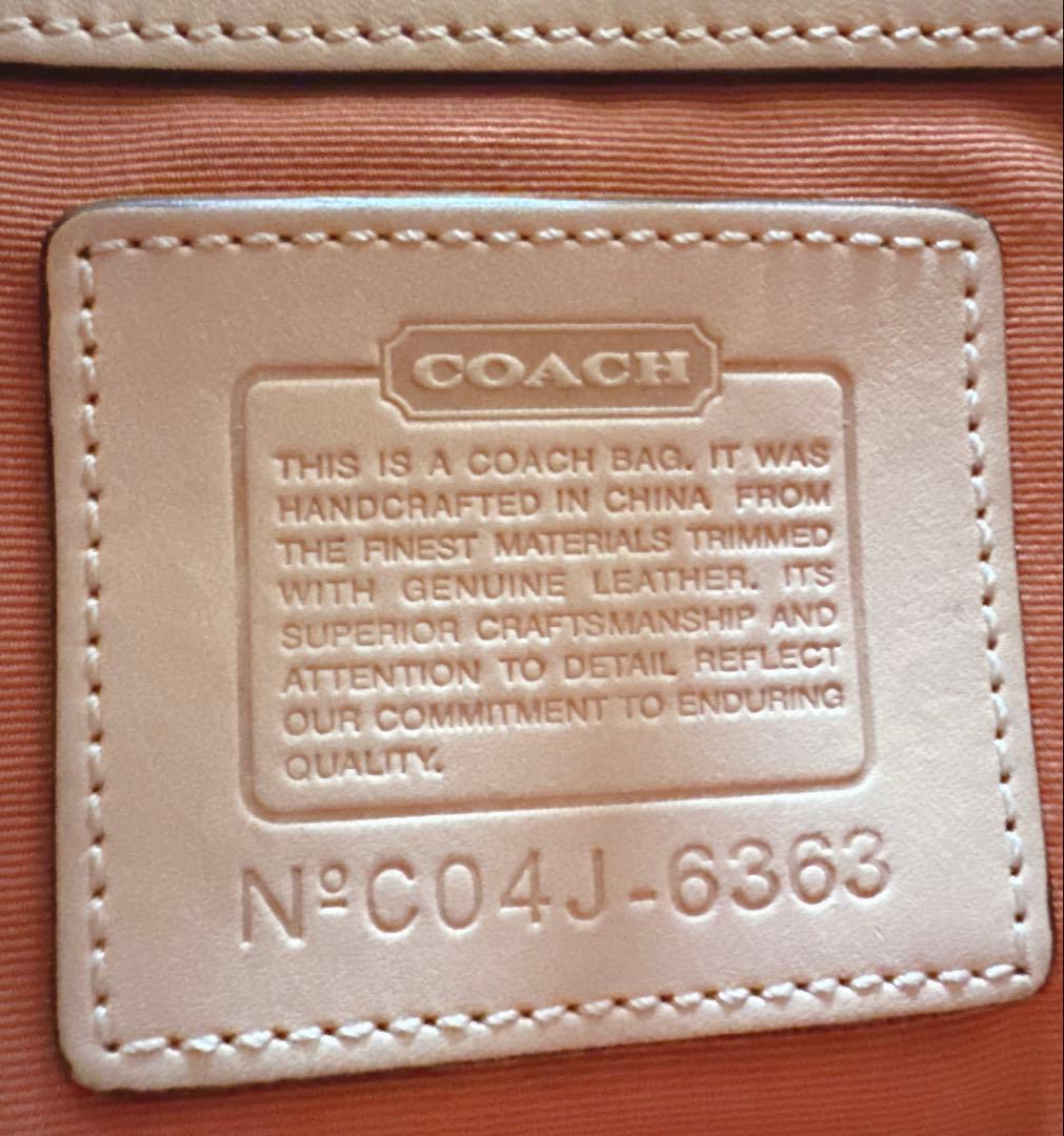 COACH シグネチャー ワンショルダーバッグ ホーボー ブラウン Y2K三日月