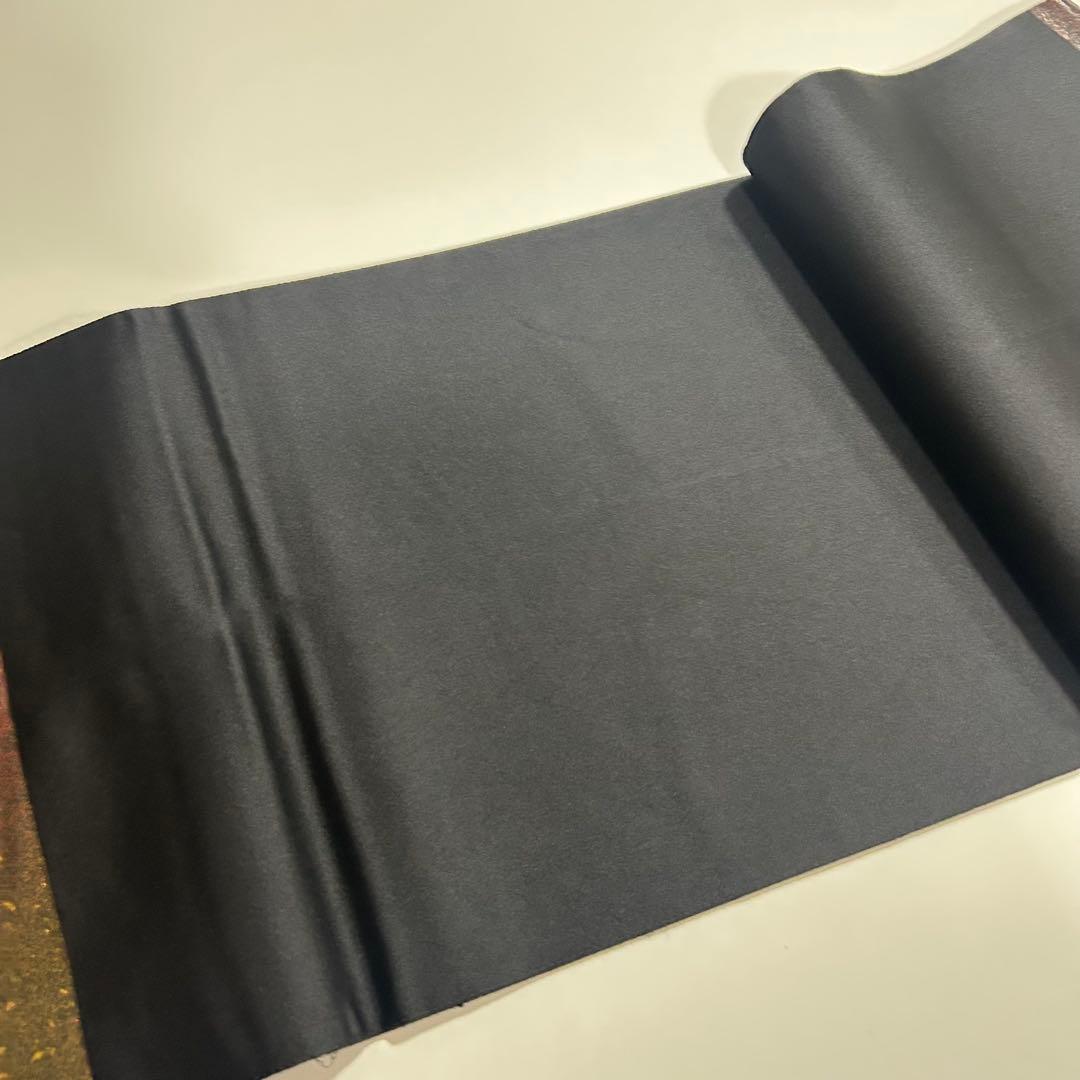 砂金　漆箔　袋帯　花柄　着物スキ倶楽部　６４１