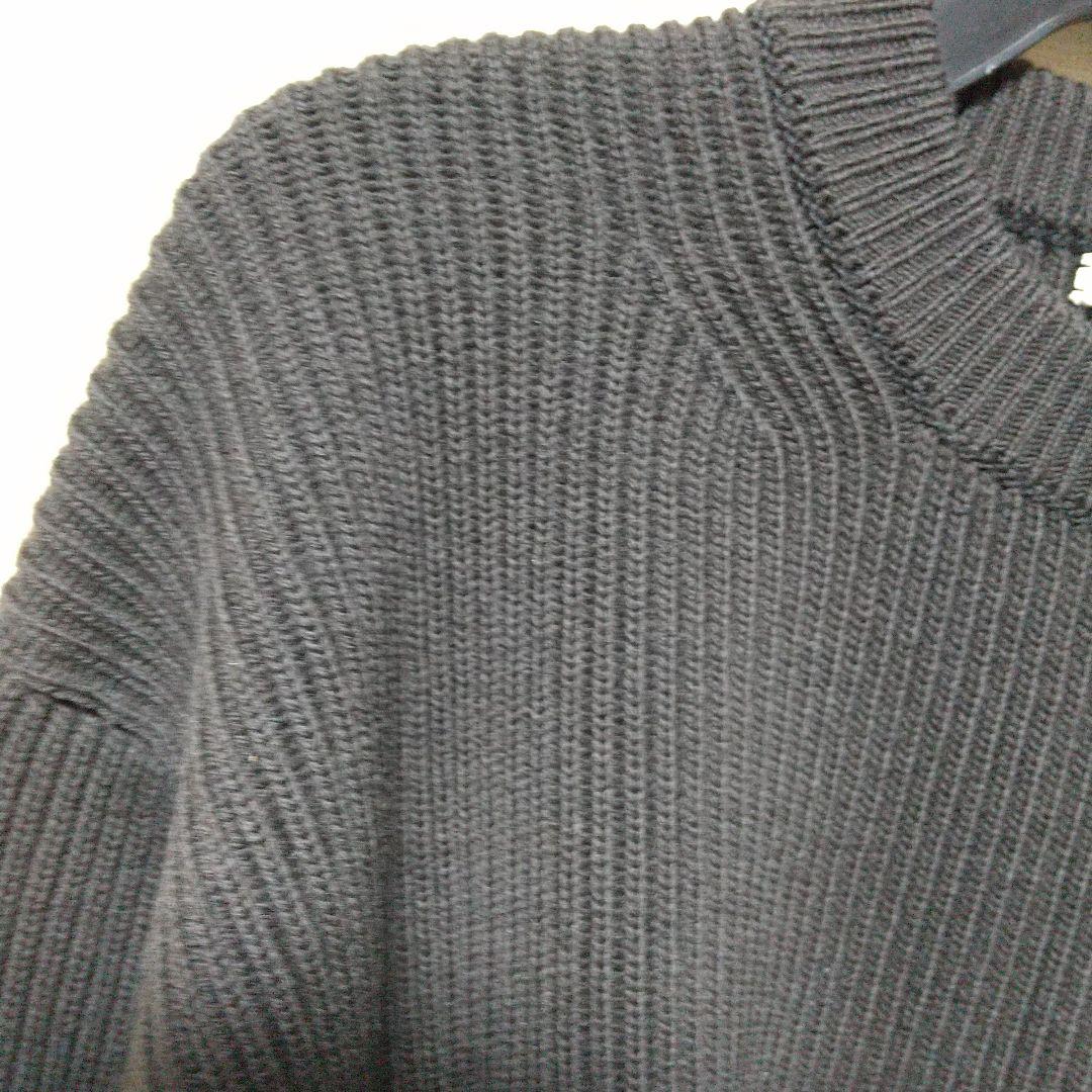 オーラリーメンズセーターブラウン