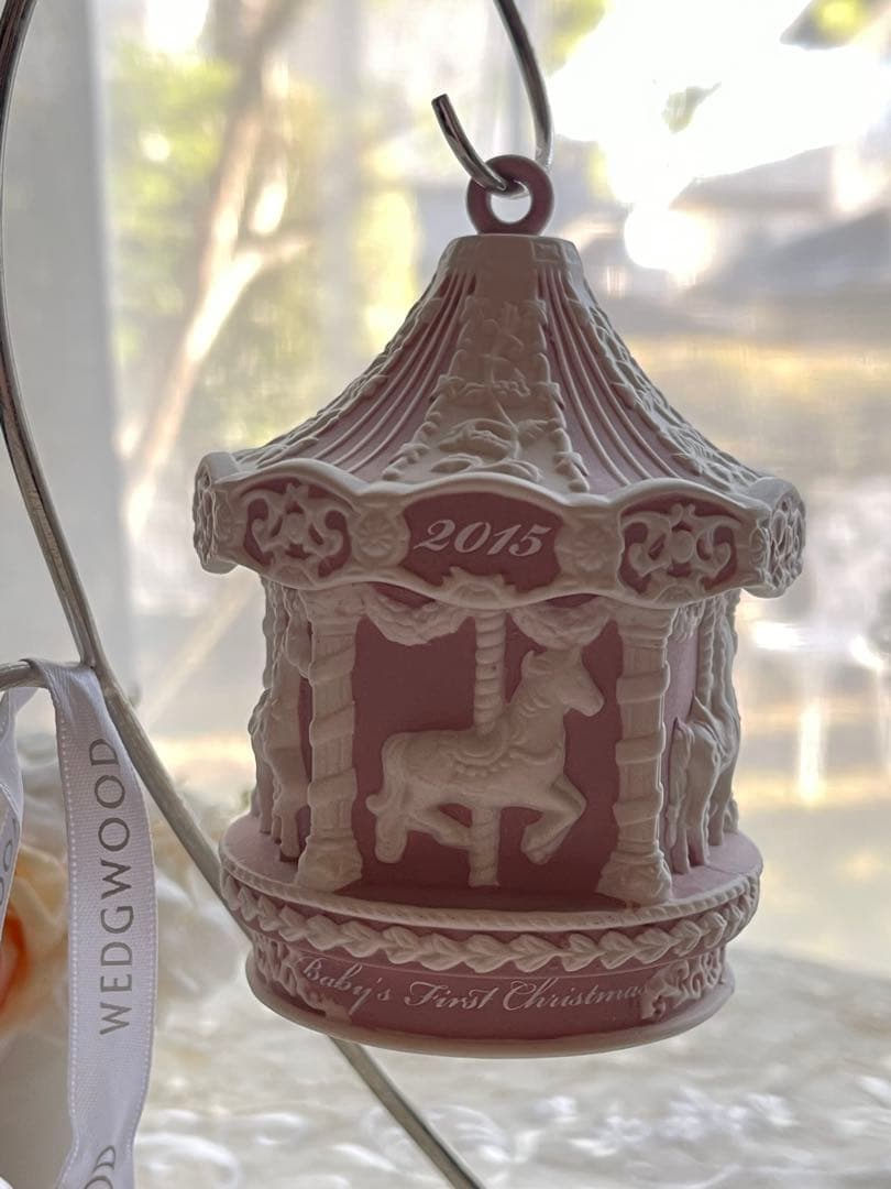ウェッジウッド クリスマスオーナメント 2015メリーゴーランド