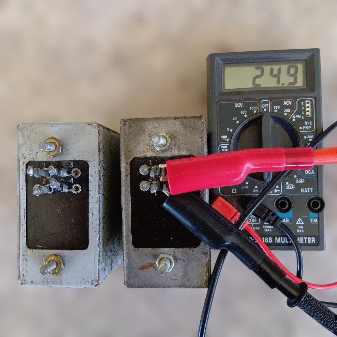 WESTERN ELECTRIC 154B REP TRANS２個