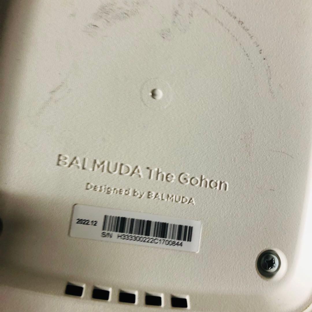 E31 バルミューダ ザ・ゴハン ホワイト 炊飯器 3合炊き 新生活応援✨