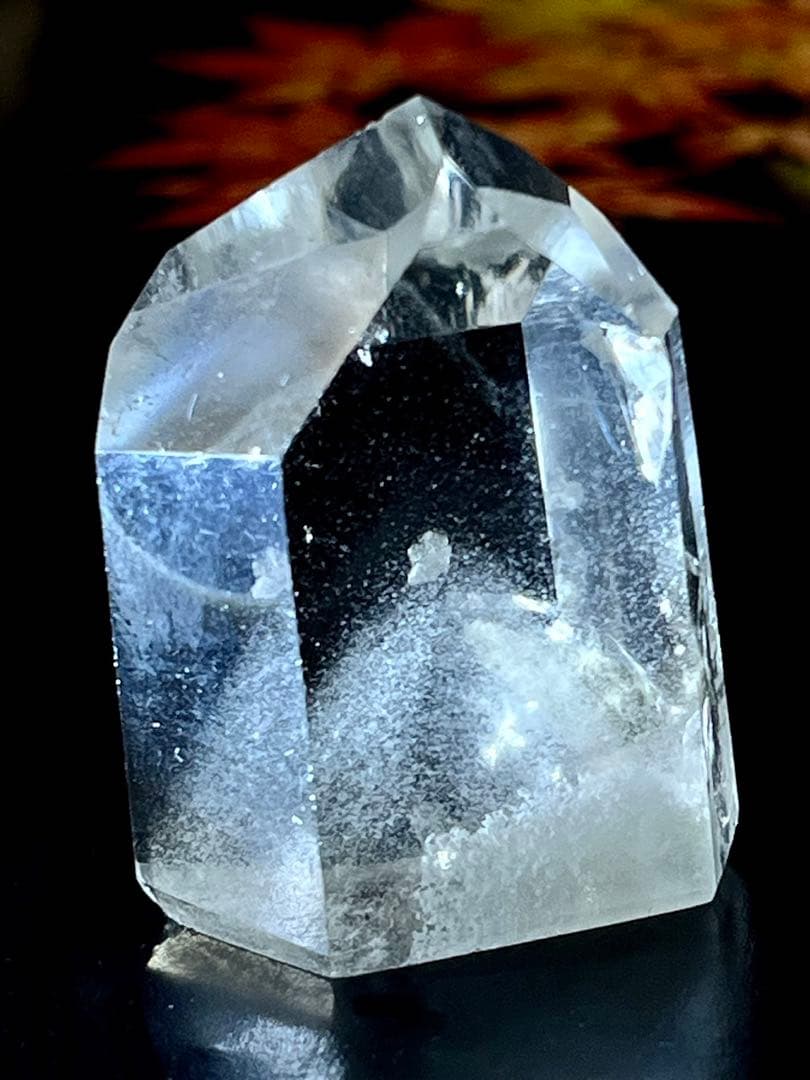 龍脈水晶✨　ホワイトファントム　クリスタル　水晶　原石　ポリッシュ　ポイント