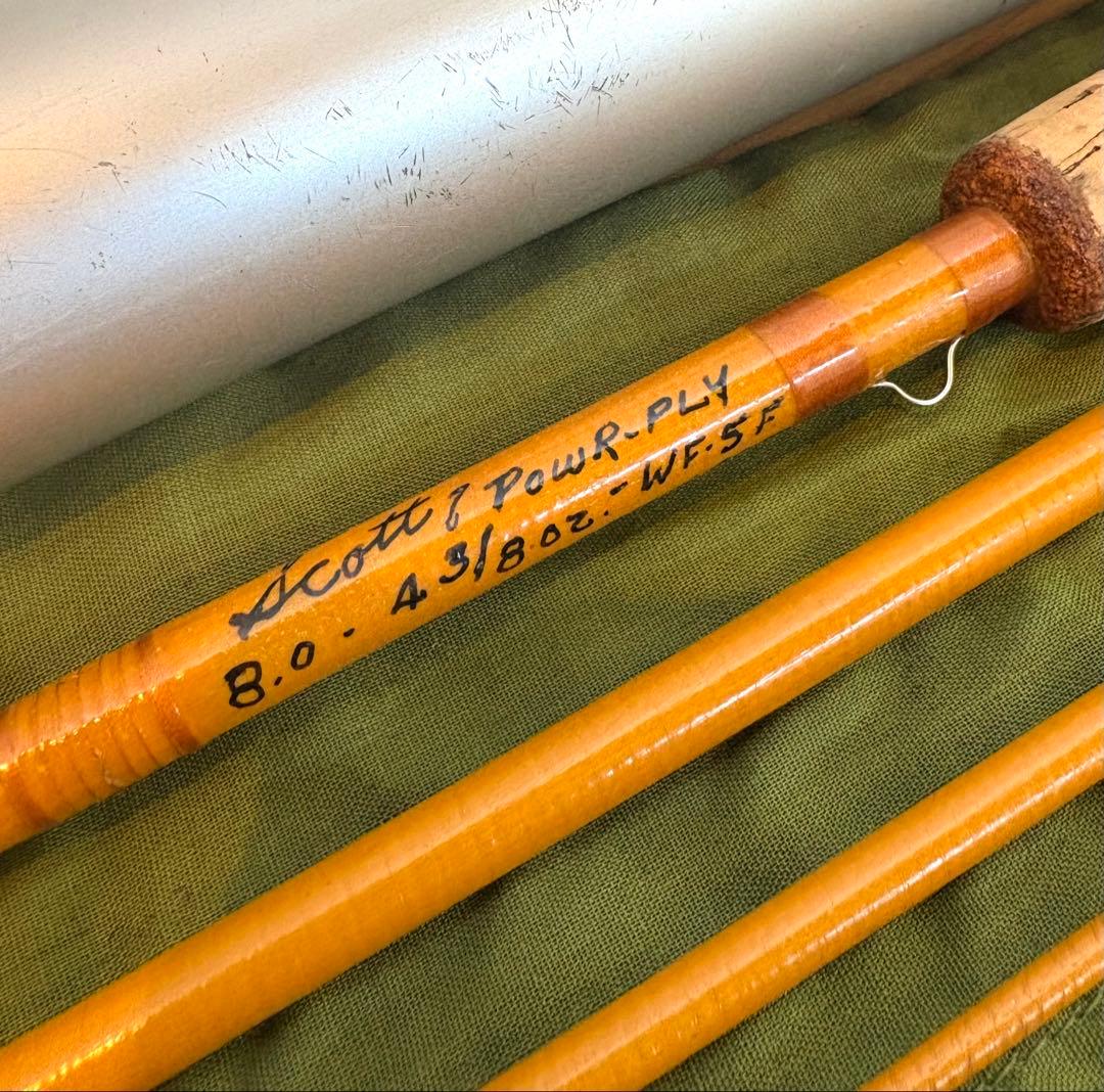 Scott Pow-R-Ply F80/4, 5WT フライフィッシング