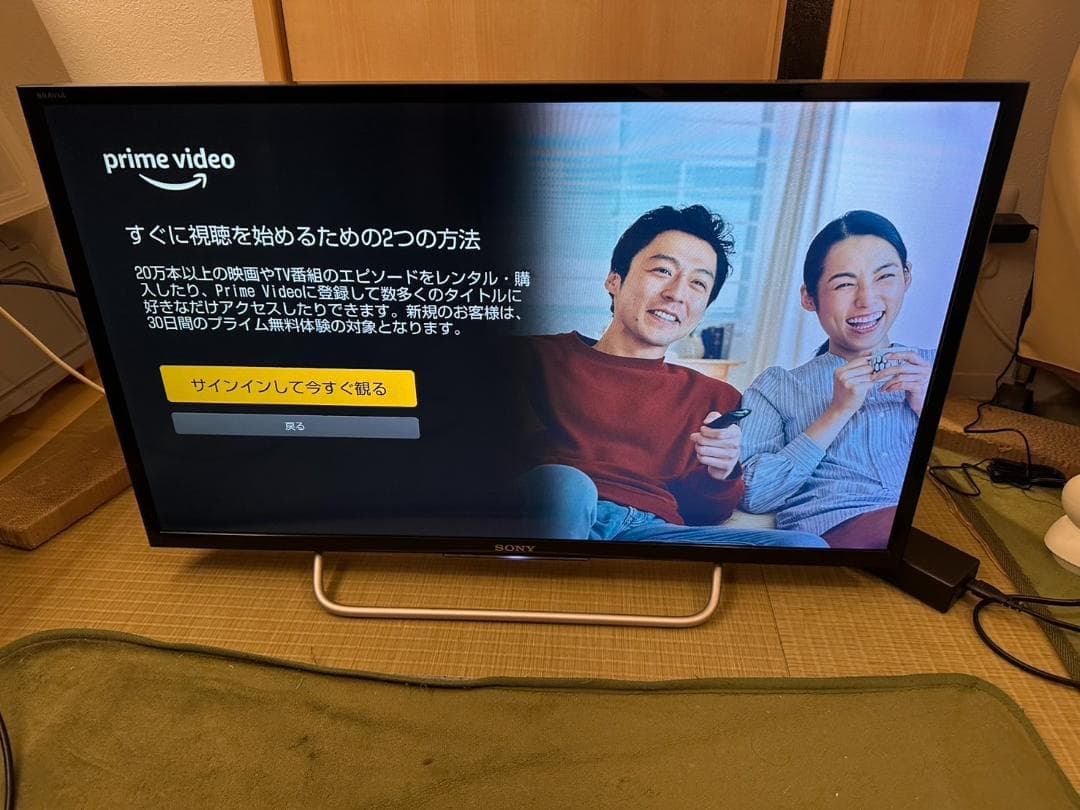 ソニー　SONY　KJ-32W700C　液晶テレビ　綺麗に映り　超美品！