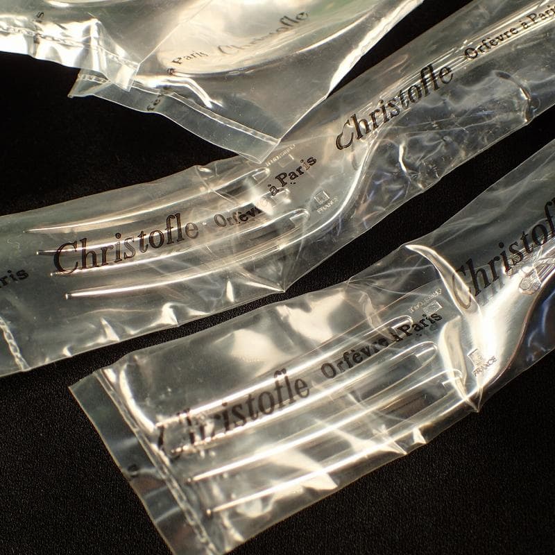 RU-5754 未使用　クリストフル　ディナーセット　リュバン 6Pセット