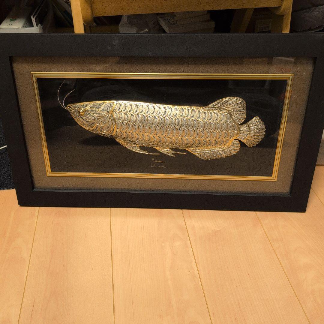 f*n様 アロワナ ワイヤーアート