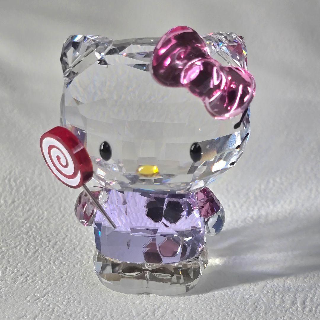 【美品　希少✨️】箱付き　スワロフスキー ハローキティロリポップ　廃盤