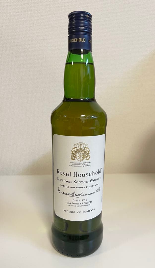 【未開封】ロイヤルハウスホールド ブレンデッド スコッチウイスキー箱付750ml