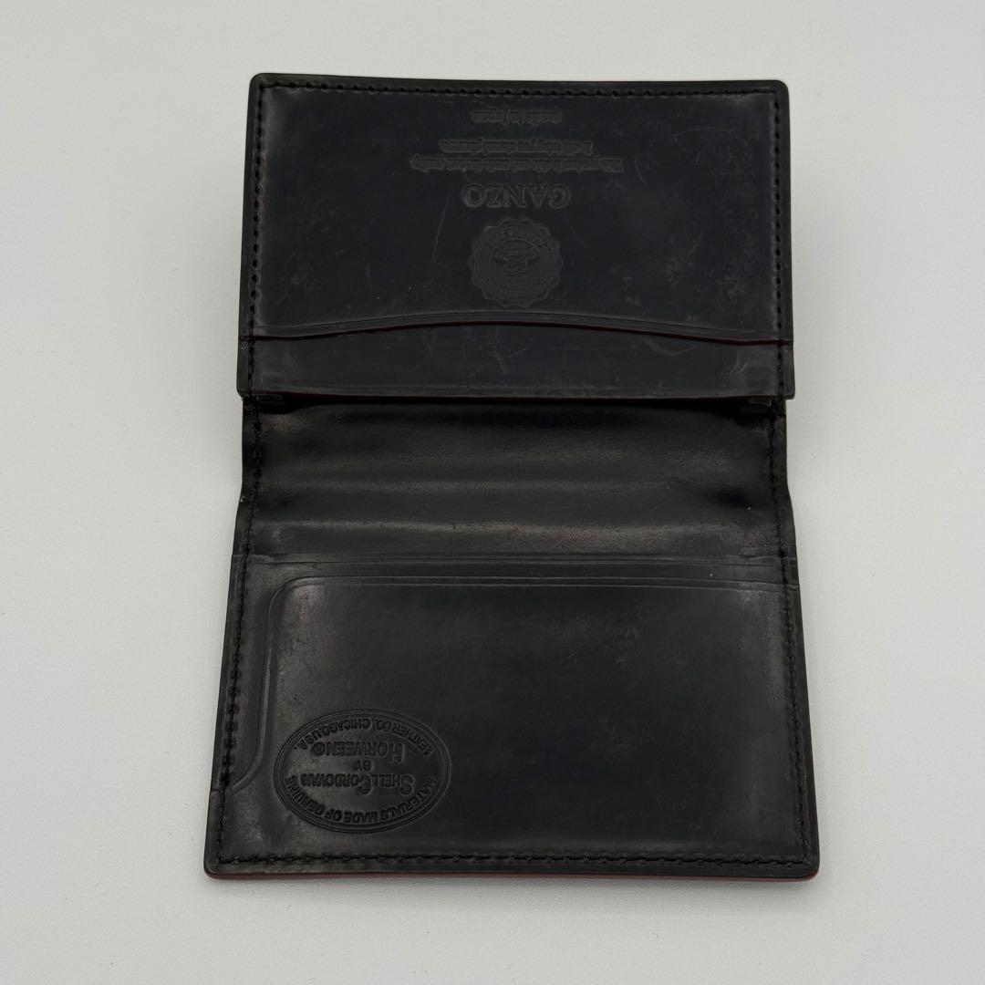 GANZO SHELL CORDOVAN 2 (シェルコードバン2)名刺入れ