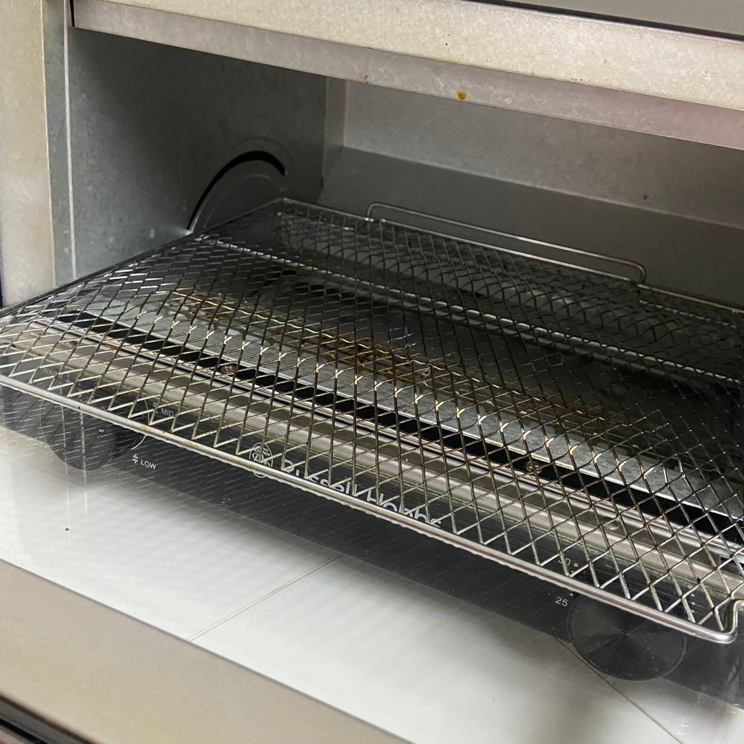 ラッセルホブス⭐️オーブントースター ブラック【3589】