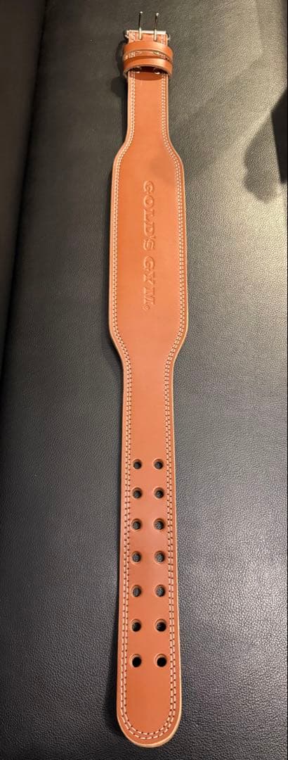 GOLD'S GYM G3324 プロレザーベルト Ｍサイズ