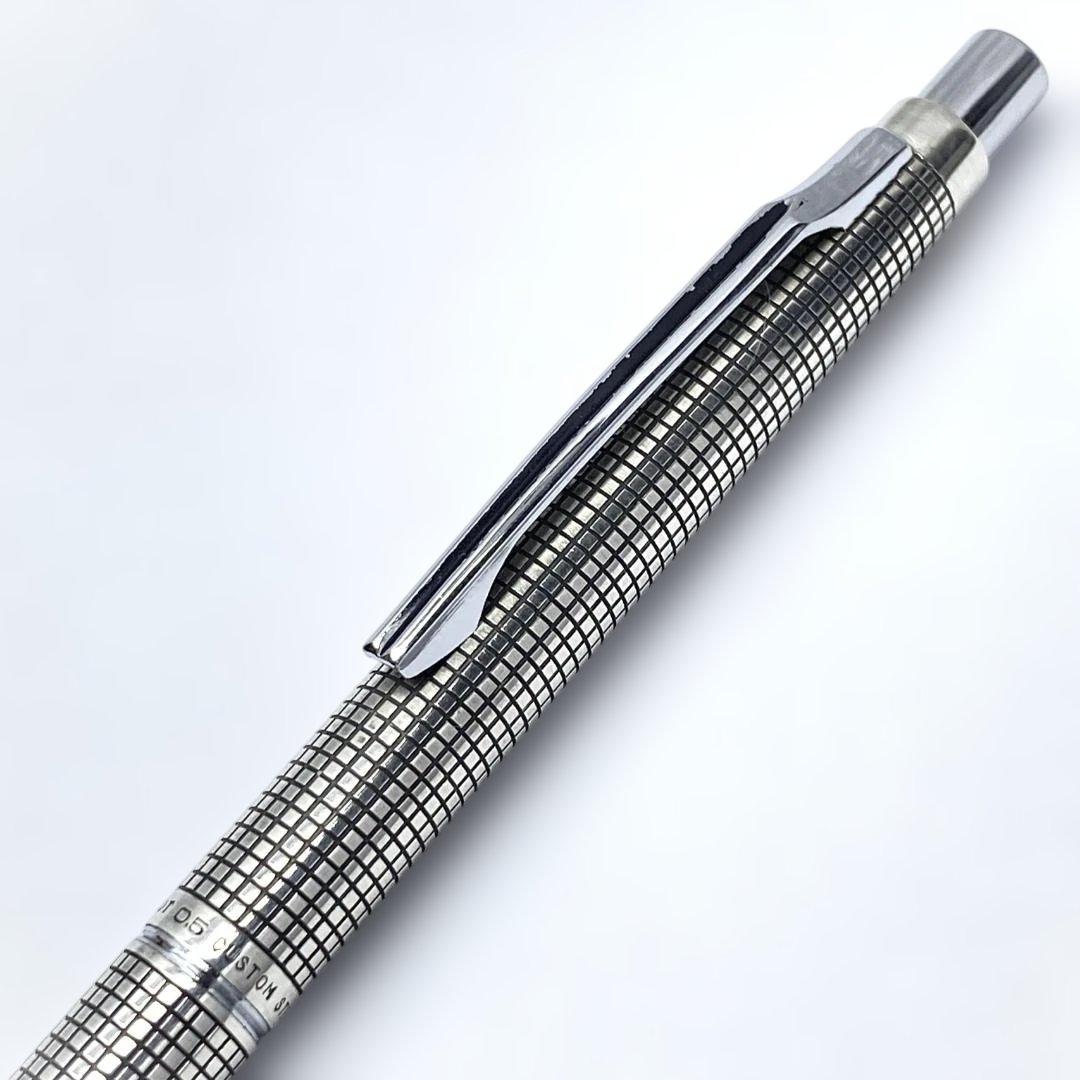 PILOT カスタム スターリング シルバー 格子柄 0.5 シャープペン