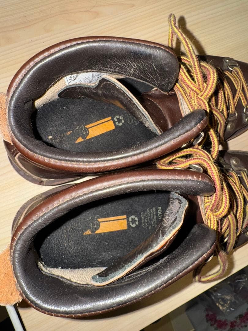 ダナー ブラウンレザー ハイカットワークブーツ