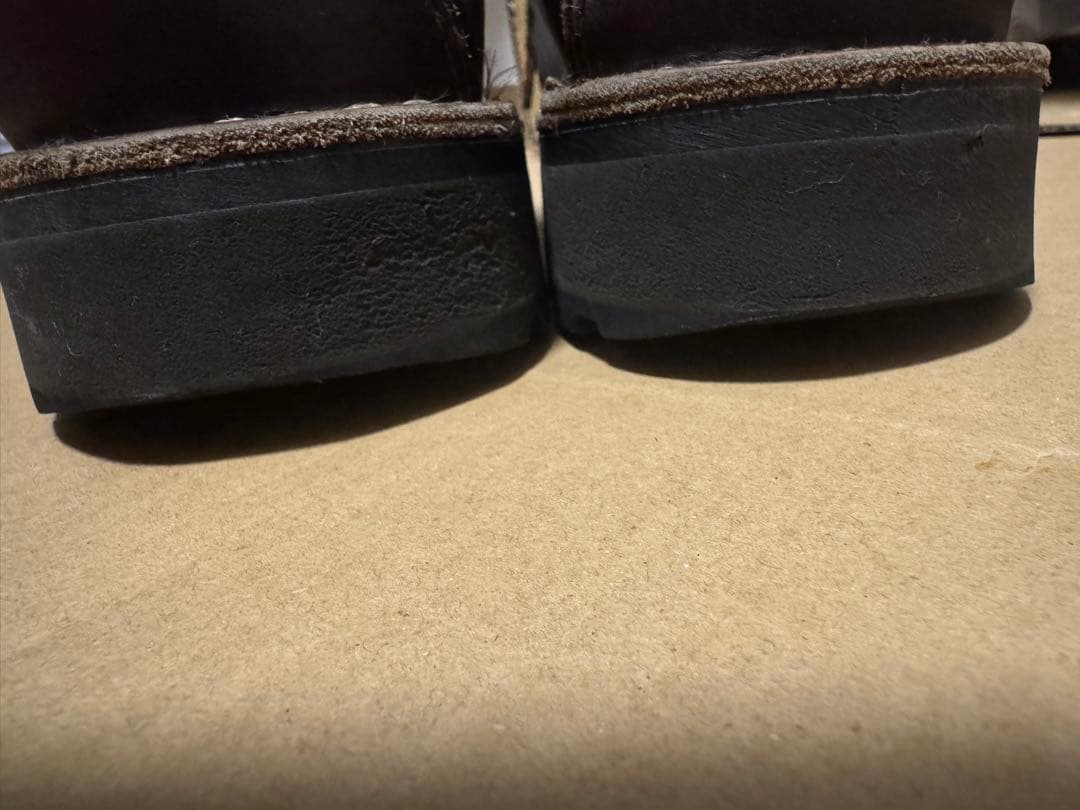 ダナー ブラウンレザー ハイカットワークブーツ