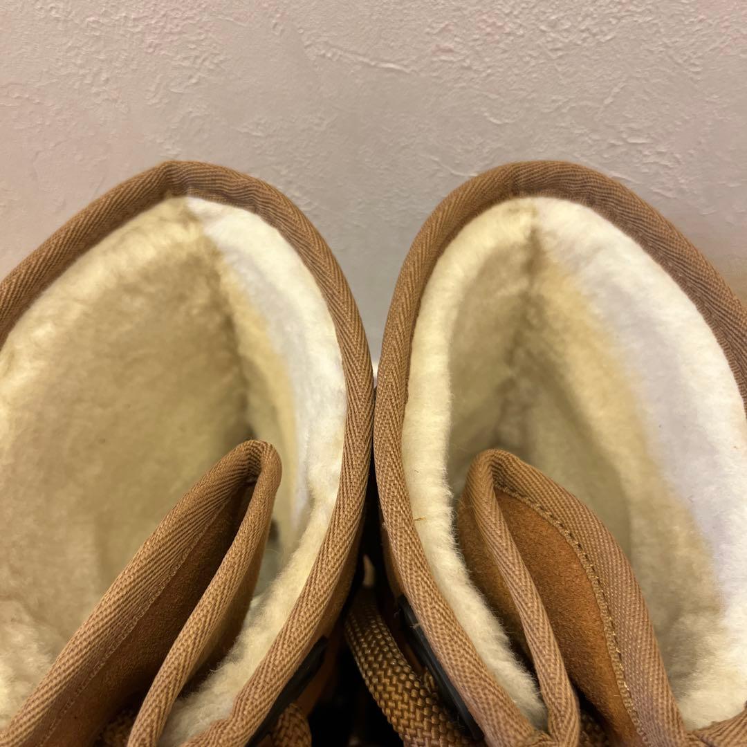 美品✨UGG レインクラウドレース　レインブーツ　ブラウン