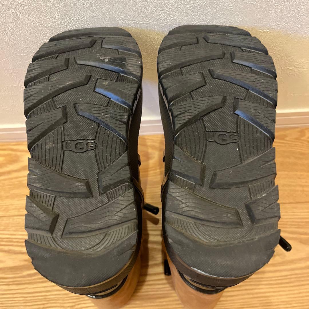 美品✨UGG レインクラウドレース　レインブーツ　ブラウン