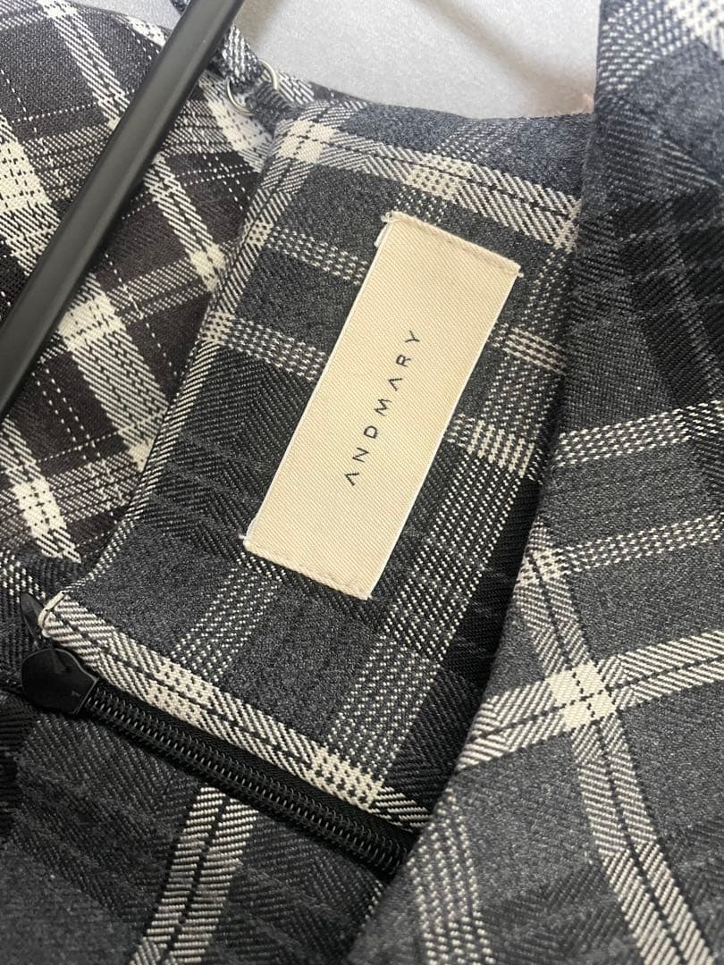 ワンピース ANDMARY Aine set mini dress gray