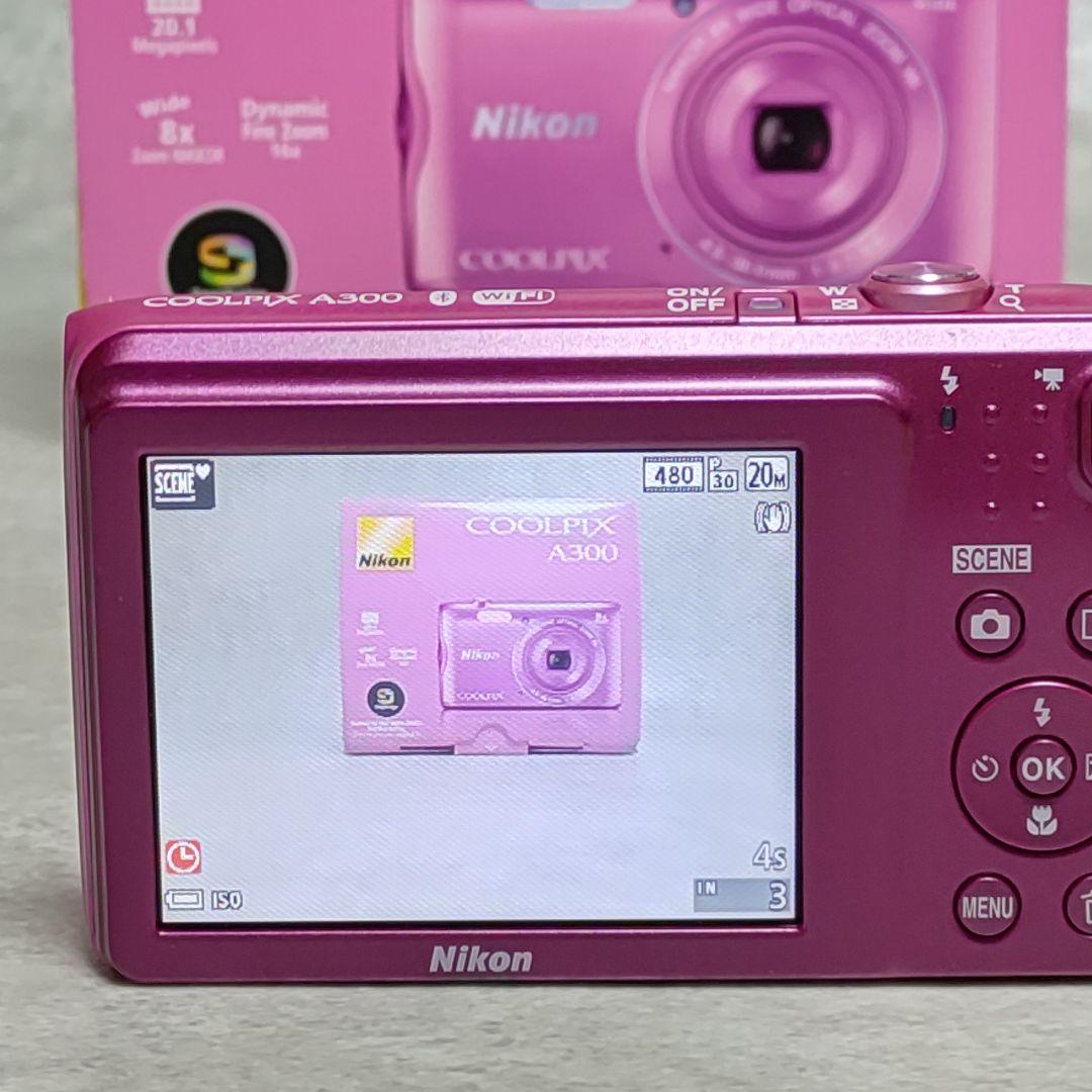 Nikon デジタルカメラ COOLPIX A300 ピンク ジャンク