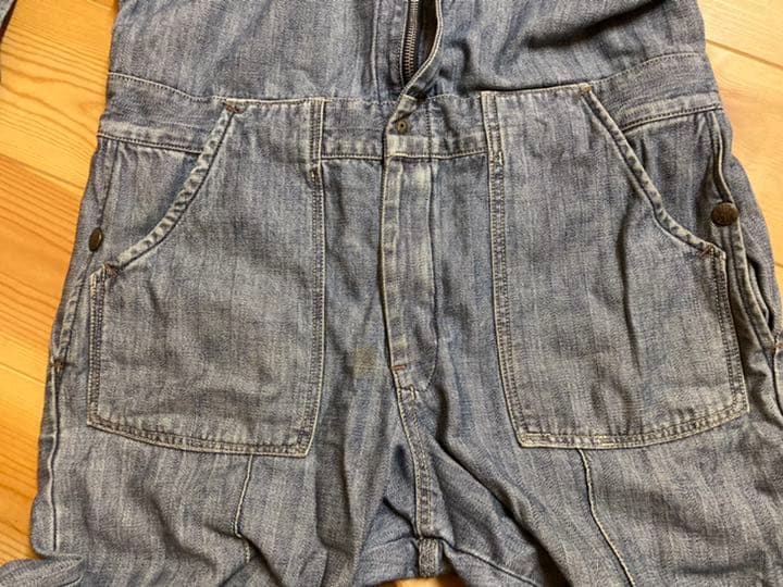 【希少】BLUE BLUE デニムオーバーオール