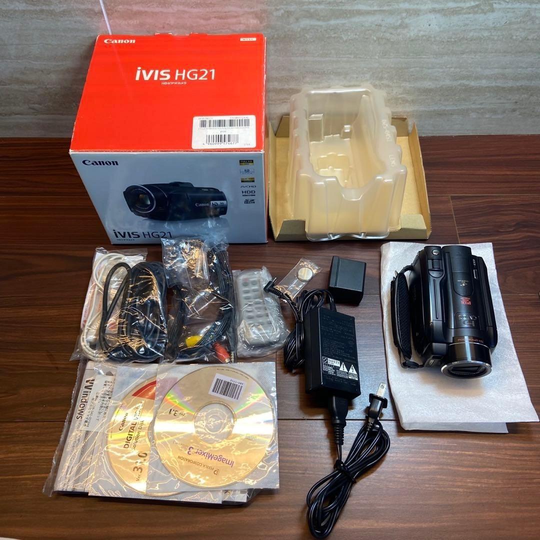 Canon デジタルビデオカメラ iVIS HG21 ほぼ新品 4949