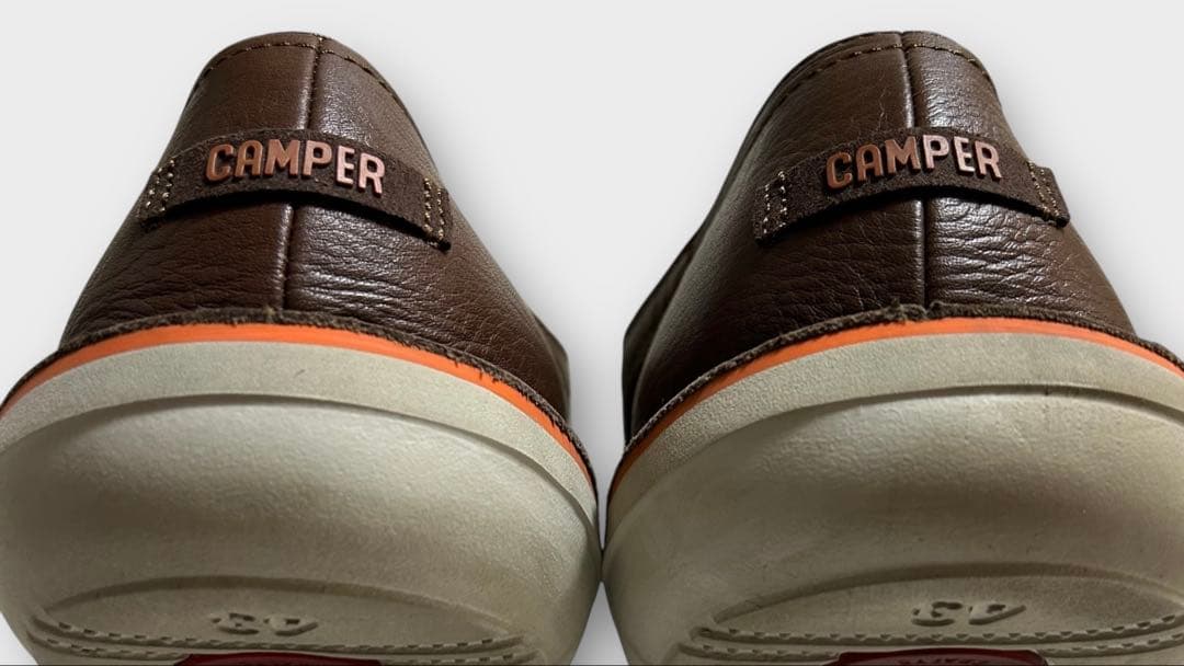 極美品　カンペール　(27.5) ビートル　革靴　レザーシューズ　Camper