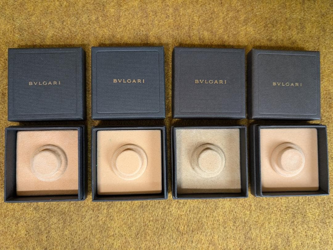 まとめ売り　劣化　BVLGARI　ブルガリ　空箱　ケース　リング　キーリング