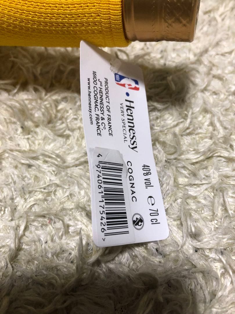 新品　未開封　ヘネシー　NBA レイカーズ　バスケットボール　／ ユニフォーム