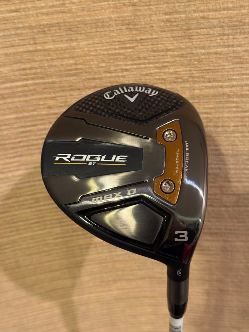 ラウンド未使用 ローグST マックスD 3W テンセイホワイト60S