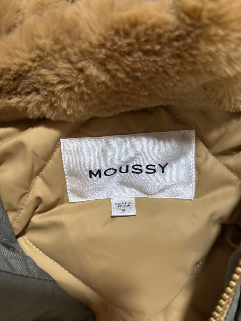 【新品・未使用】MOUSSY ミリタリー ダウンコート