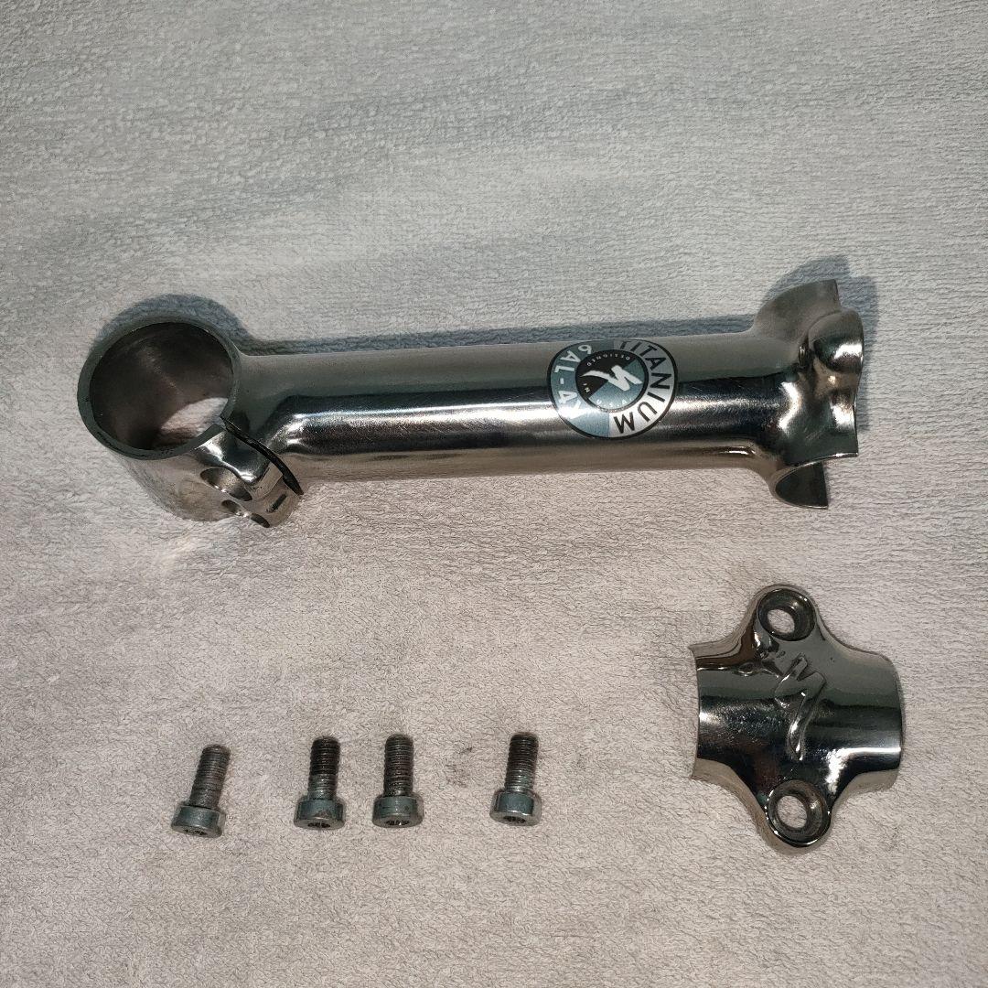 【中古】SPECIALIZD　チタン6AL-4V　アヘッドステムOS　135mm