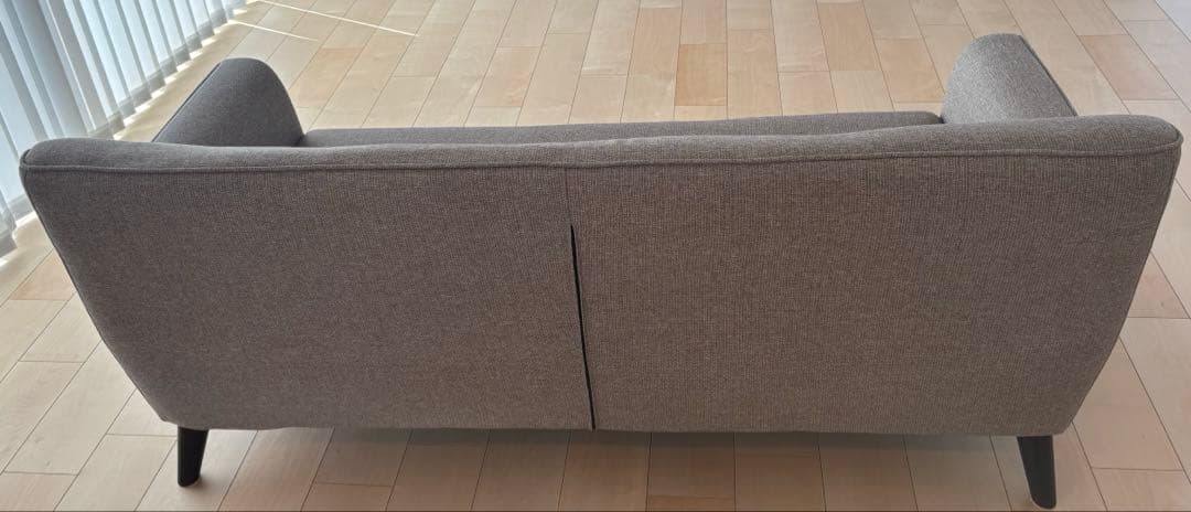 【値下げ】モダンデコ　3人掛けソファ　ヘザーグレー