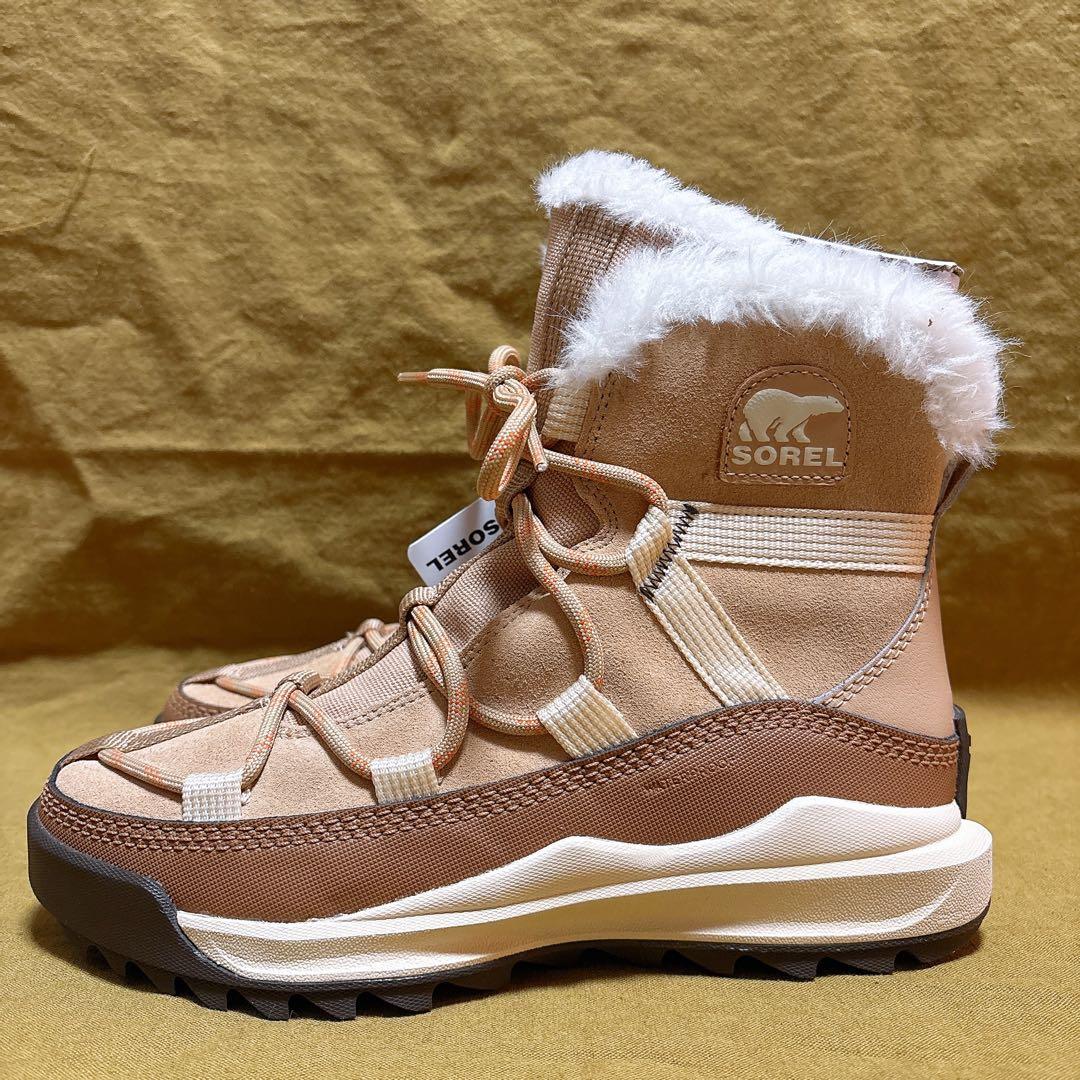 新品 SOREL ウインターブーツ　サンドベージュ 25cm