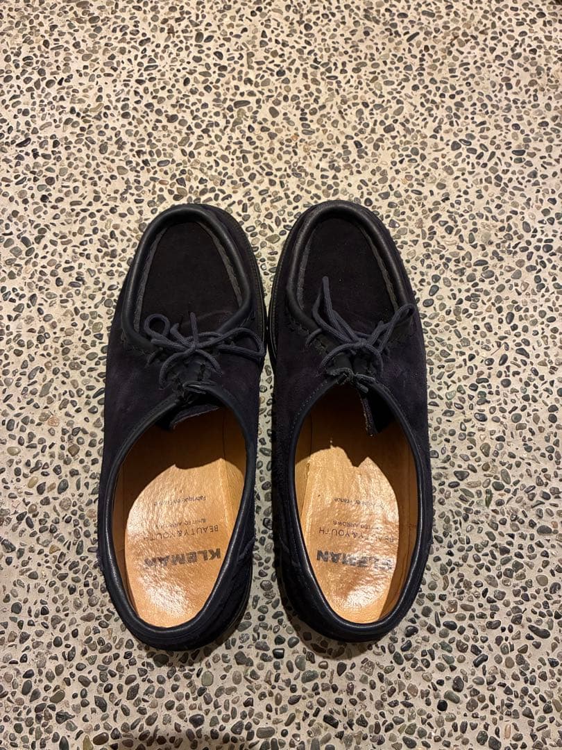 クレマン　チロリアンシューズ　スエード