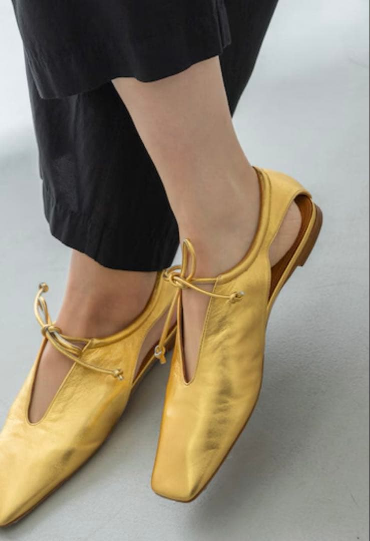 ■PIPPICHIC AMBER COCO ゴールド 美品 36■