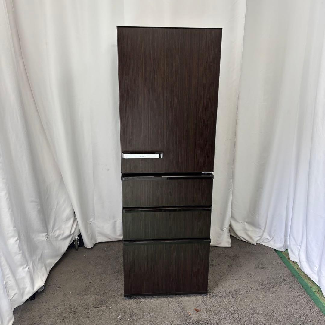 551⭕️未使用展示品　冷蔵庫　AQUA　大型　375㍑　木目調　綺麗　設置無料