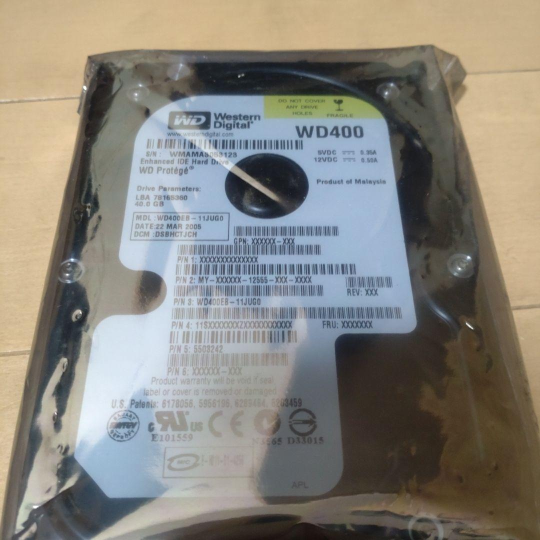 外付けハードディスク・ドライブ Western Digital WD400 120GB HDD