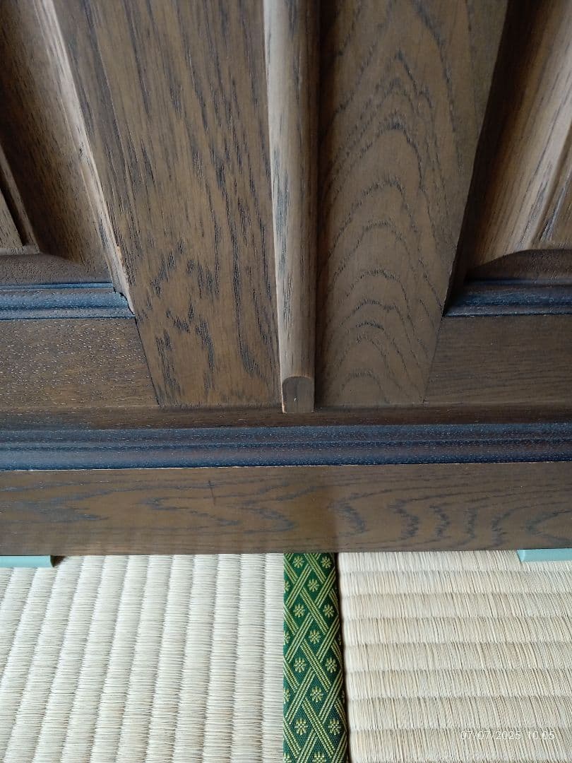 ワードローブ 昭和レトロ アンティーク　ナラ無垢 洋服箪笥