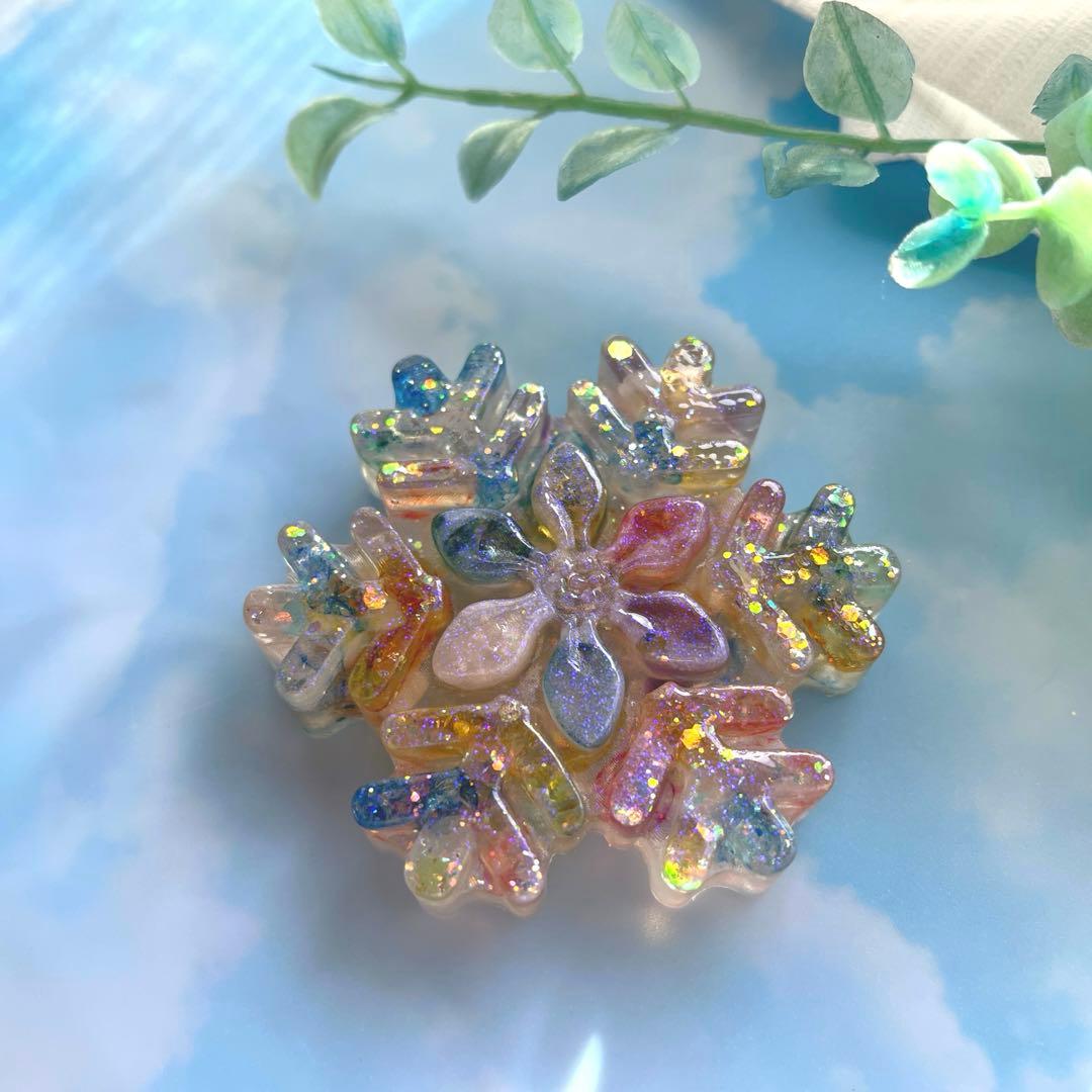 つねりん　雪の結晶　9点