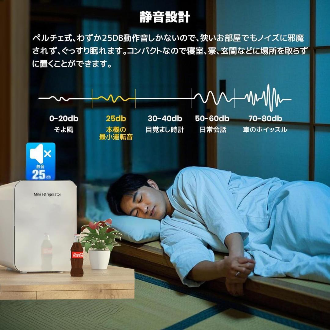 冷蔵庫 小型 10L ミニ冷蔵庫 2℃～60℃ 屋内車載両用