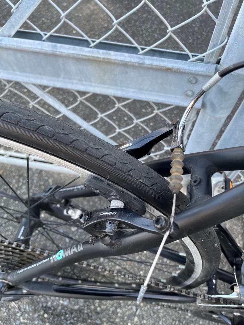 bianchi ROMA3 サイズ50 ブルホーンカスタム　claris