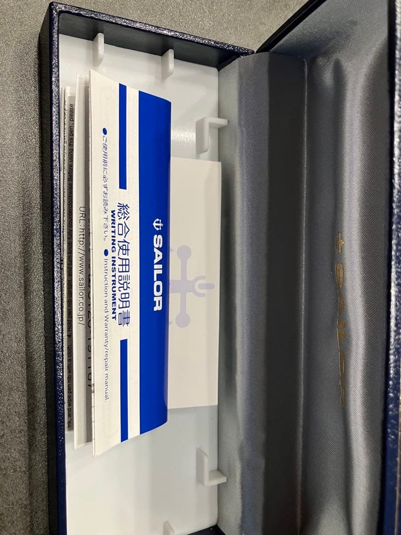 SAILOR ブラック 万年筆 14k カートリッジ付　未使用