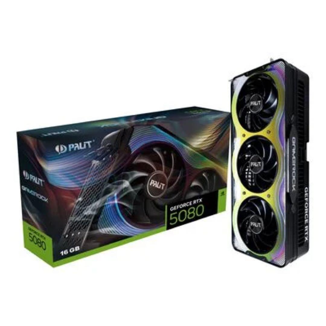 GeForce RTX 5080 GameRock 16GB 新品未開封