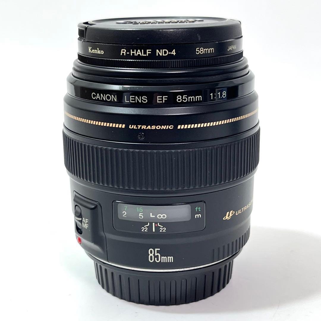 (て05)Canon ULTRASONIC F1.8 85mm カメラレンズ