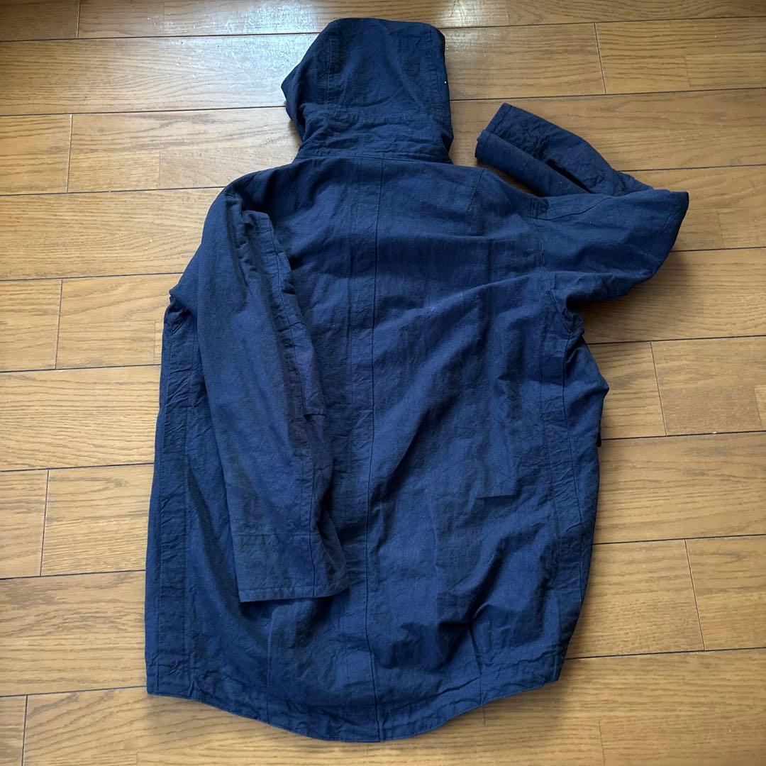 KASUGA ネイビー モッズコート M