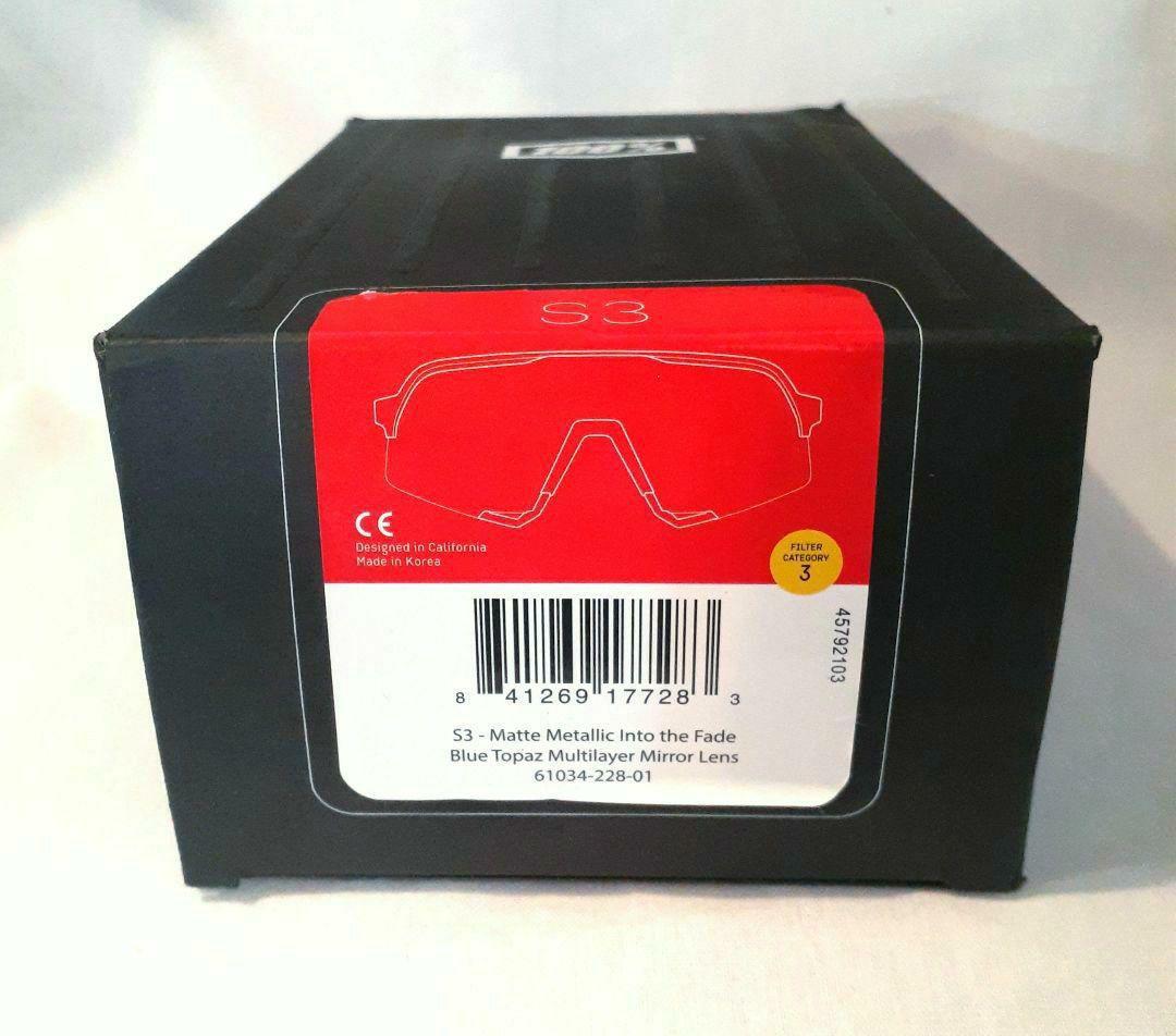 100% S3 ブルートパーズ ワンハンドレッド サングラス