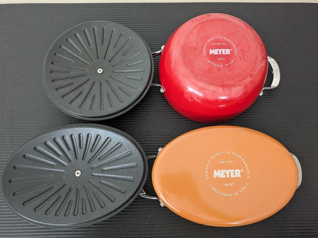 【廃盤品】 MEYER マイヤー 両手鍋2点セット