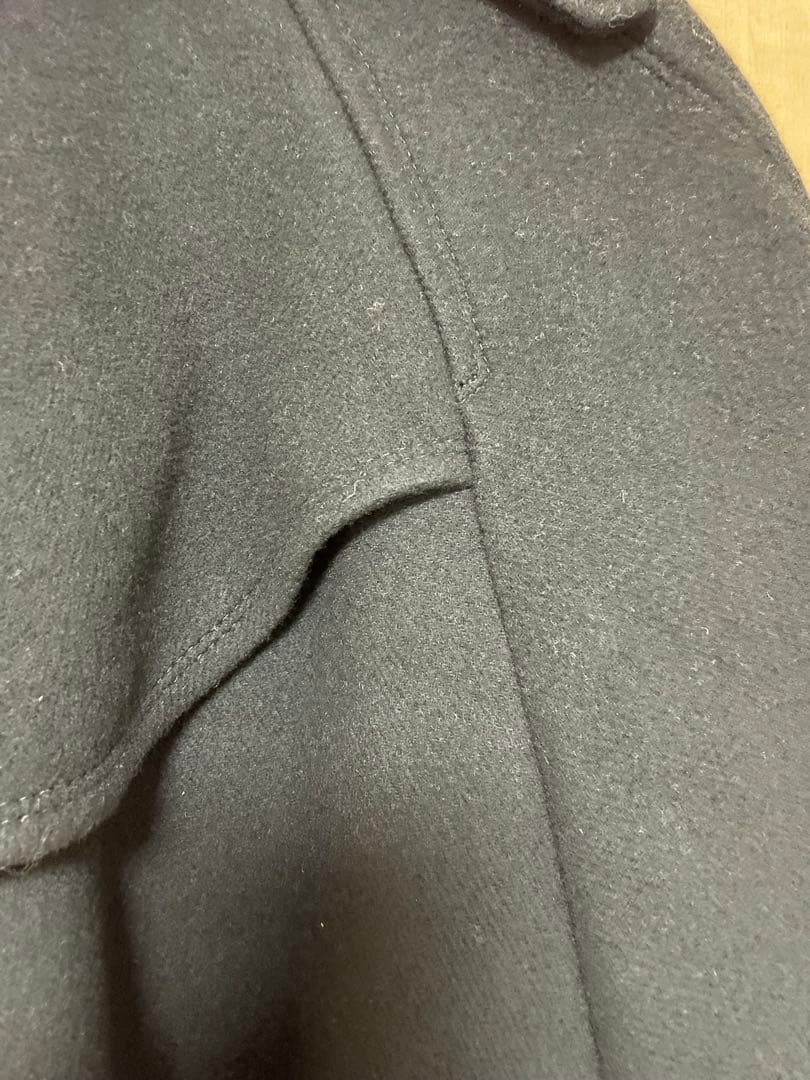 BURBERRY BLUE LABEL ブラックケープコート 38