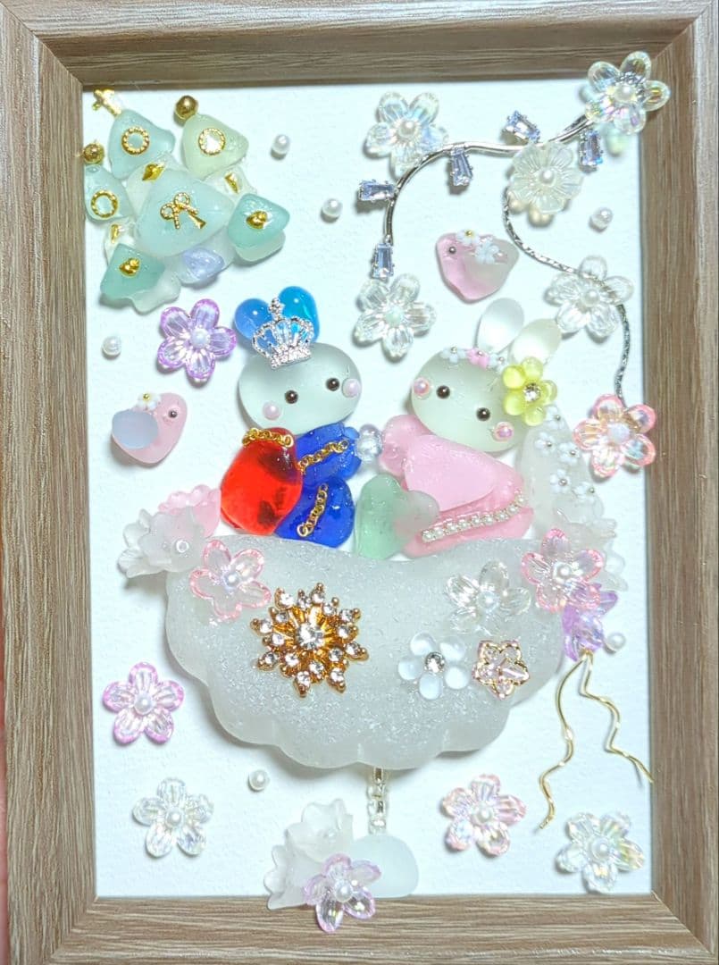 シーグラスアート　たかりん様ご確認用