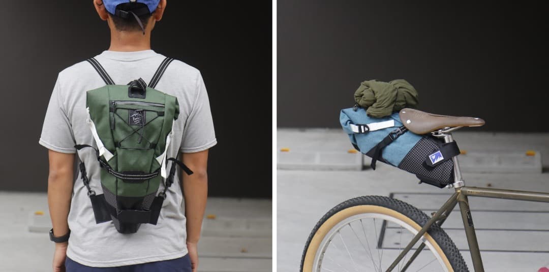 RawLow Mountain Works サドルバッグ